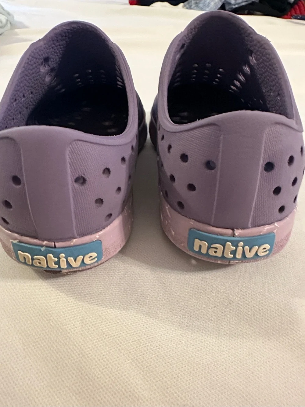 Native kids Lavender Slip-On